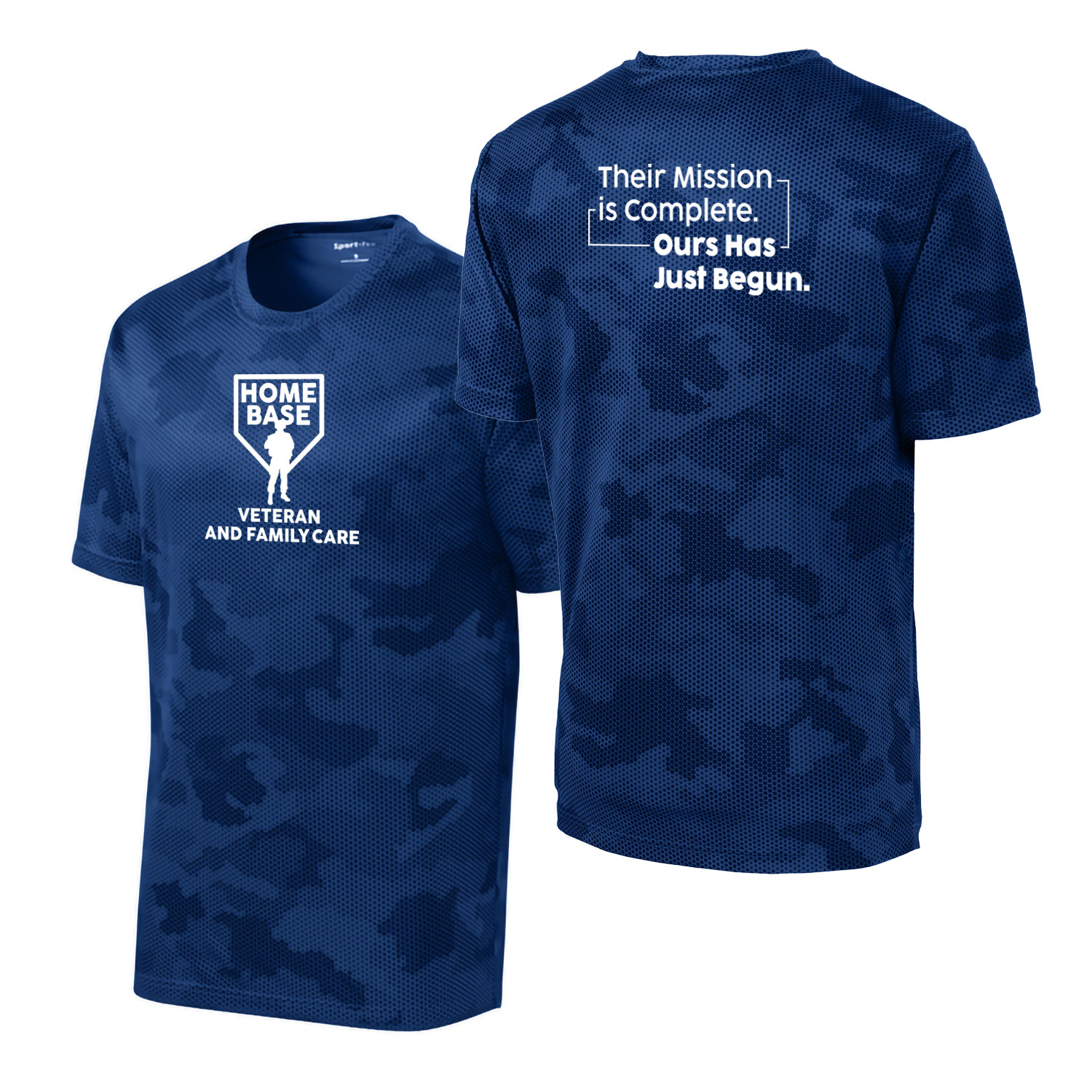 Blue Sport-Tek CamoHex Race Shirt​  ​(Unisex)